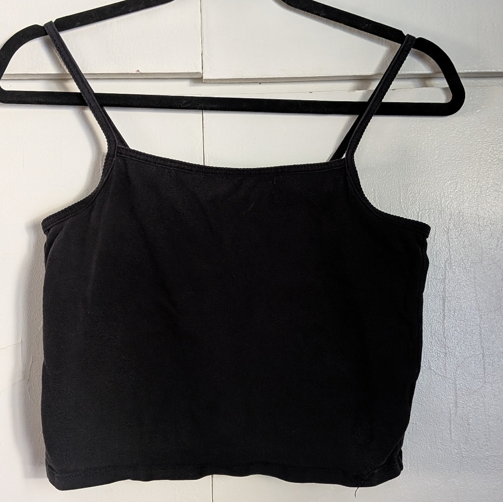 CJLA Black Cropped Camisole